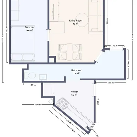 Authentic For 4 Guests